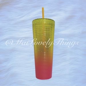 Venti Sunrise Grid Starbucks Tumbler